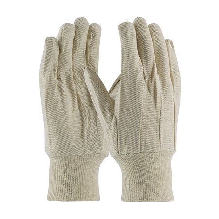 Pip Premium Grade Cotton Canvas Single Palm Glove - Knit Wrist, 12PK 90-908